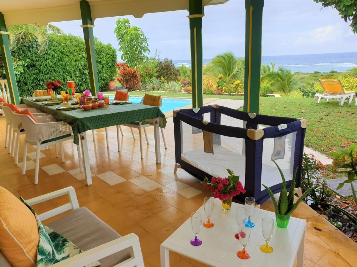 Villa Guadeloupe Saint Francois Acces Mer Piscine Iguana Bay - Villa Zagadi Exterior foto